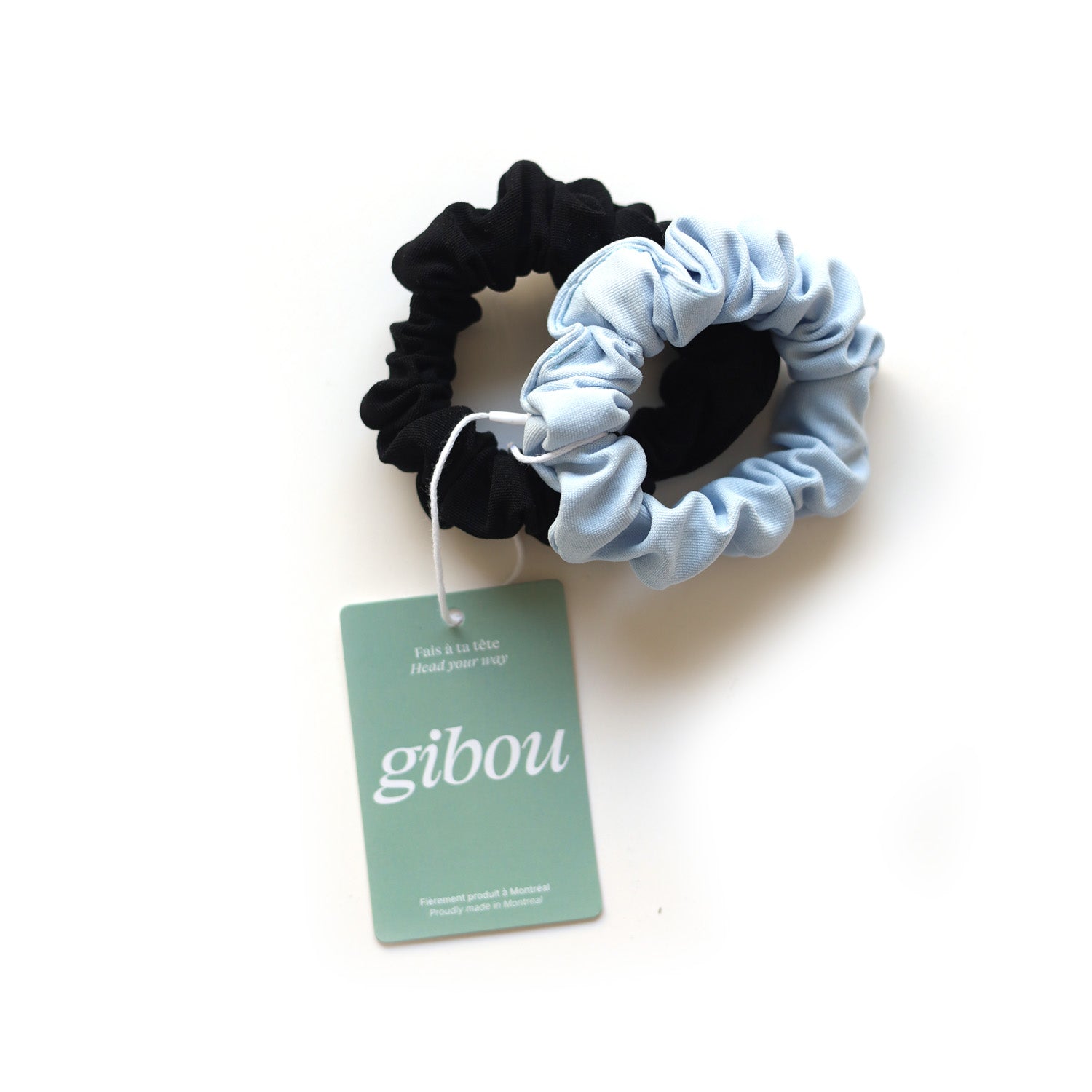 Technical Fabric Scrunchies Duo