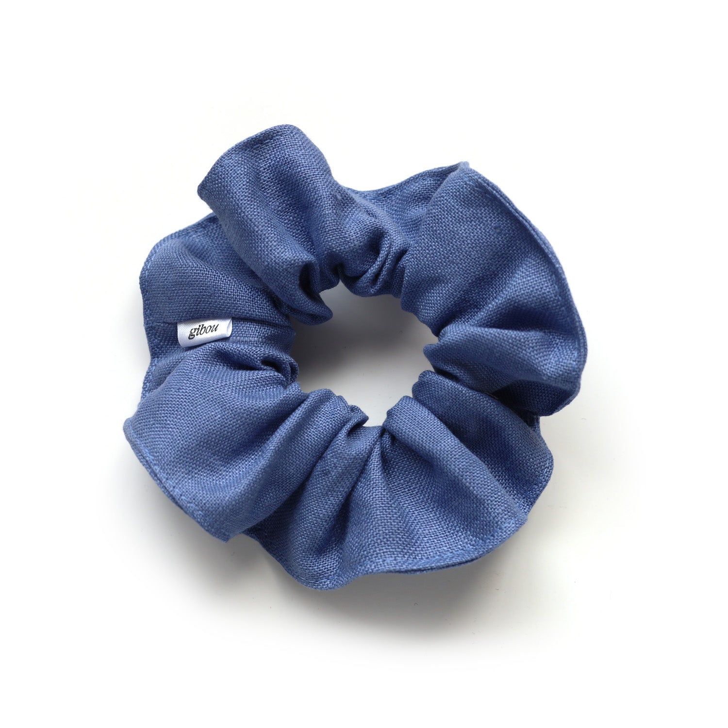 Linen Stitched Scrunchie