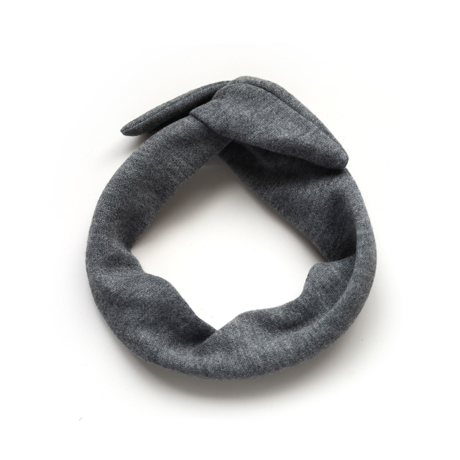 Autumn twist headband in upcycled fabric