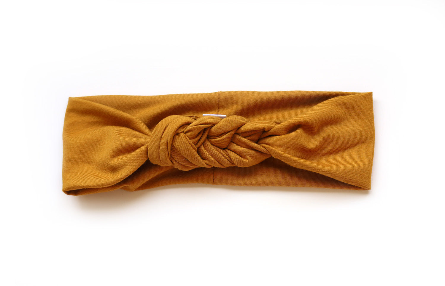 3-knot headband with upcycled fabrics