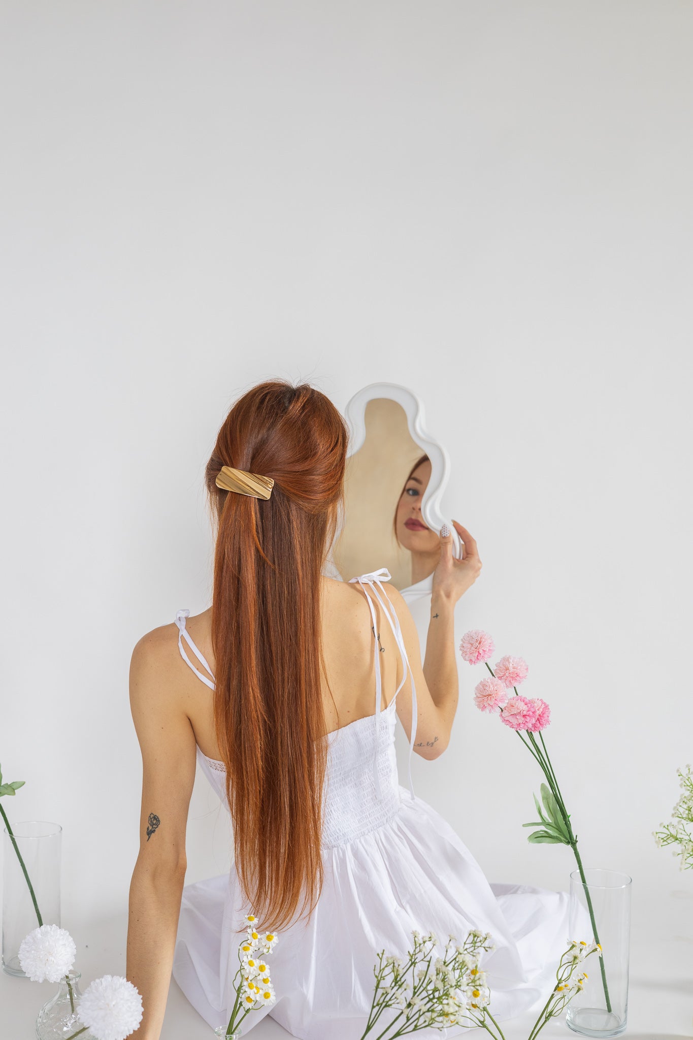 Ludi metallic hair clip