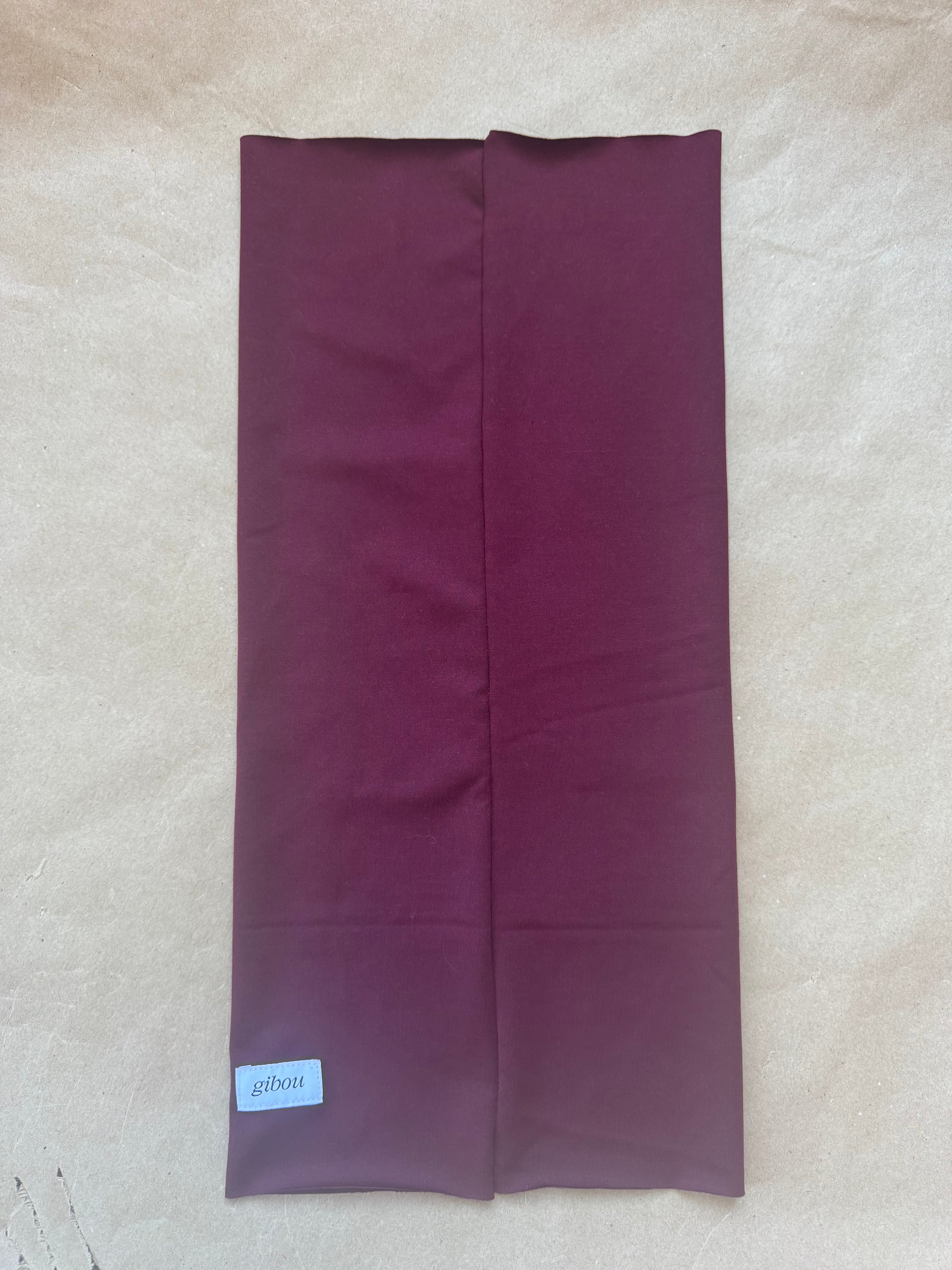 Imparfait - cache cou sport rouge betterave