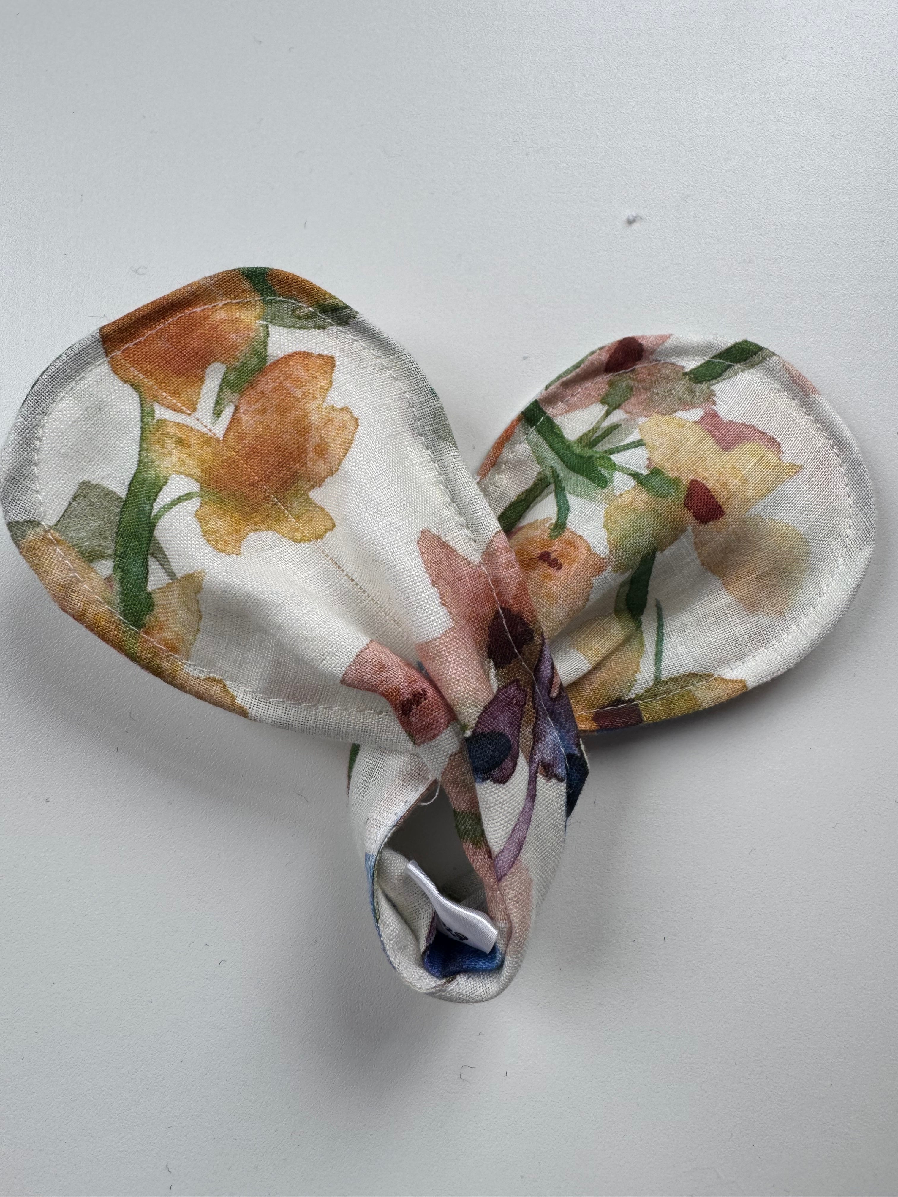 Échantillon - Accessoire à chignon floral vert