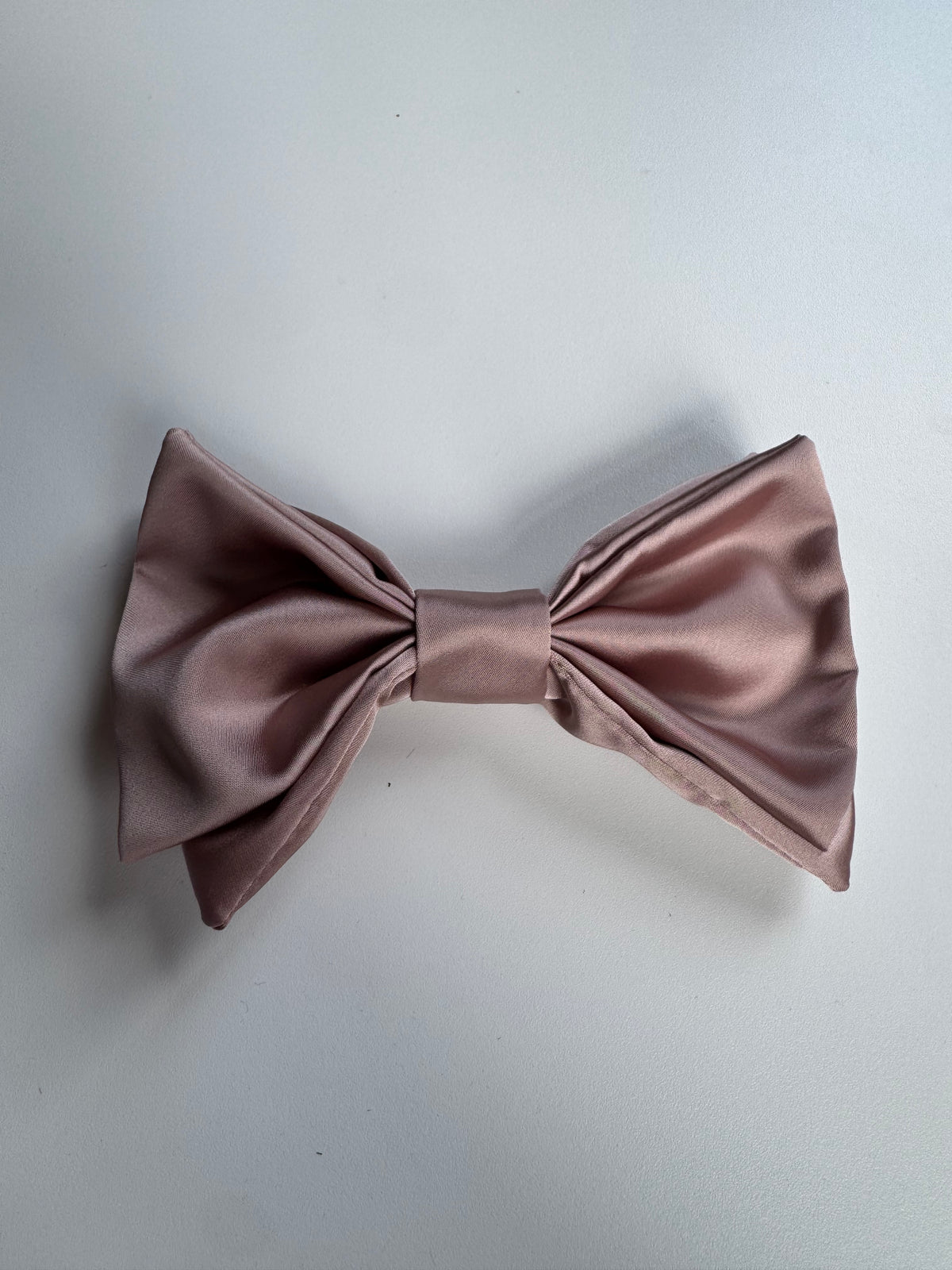 Échantillon - Noeud en satin rose