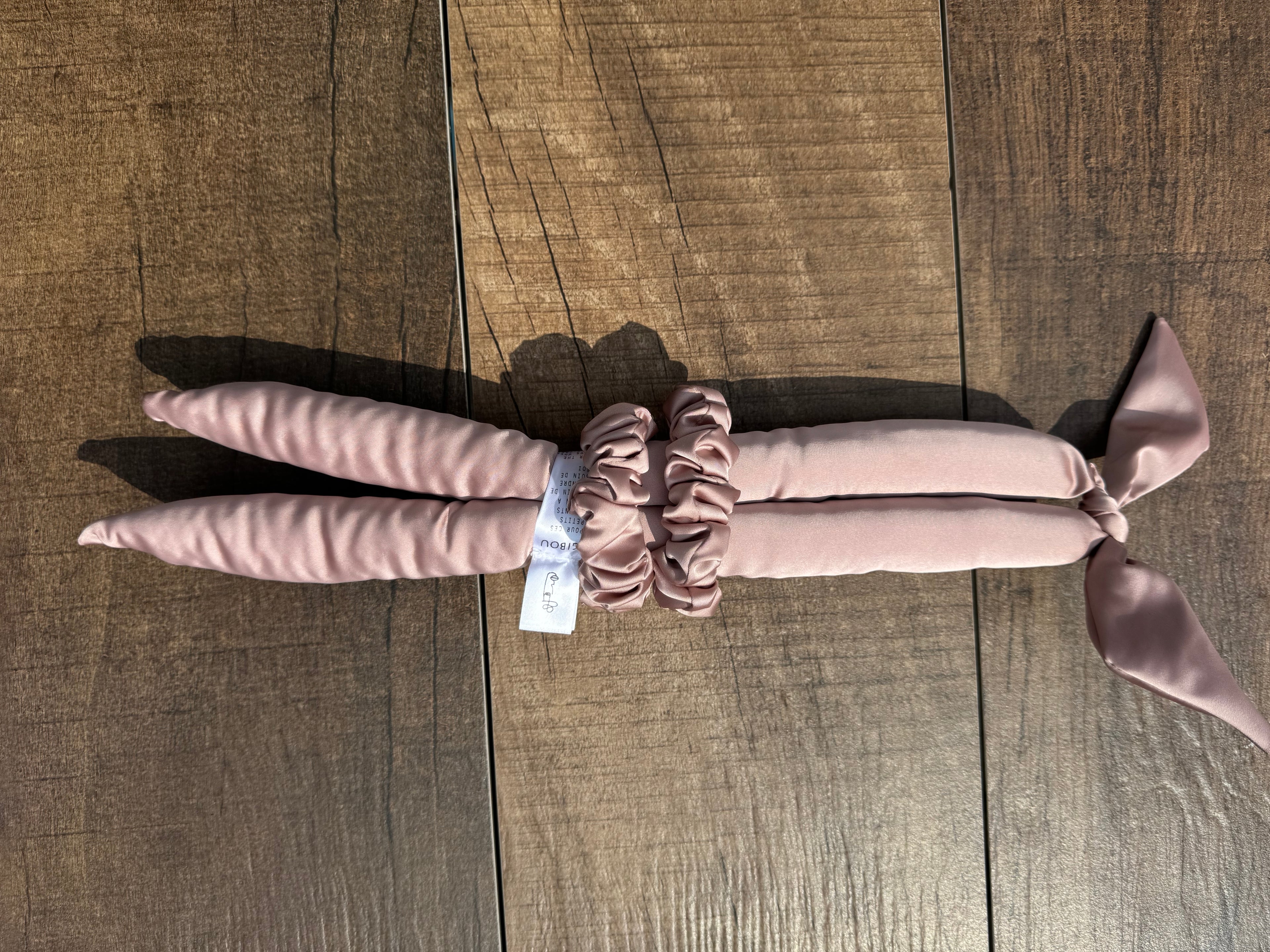 Imparfait - Accessoire à friser les cheveux sans chaleur rose
