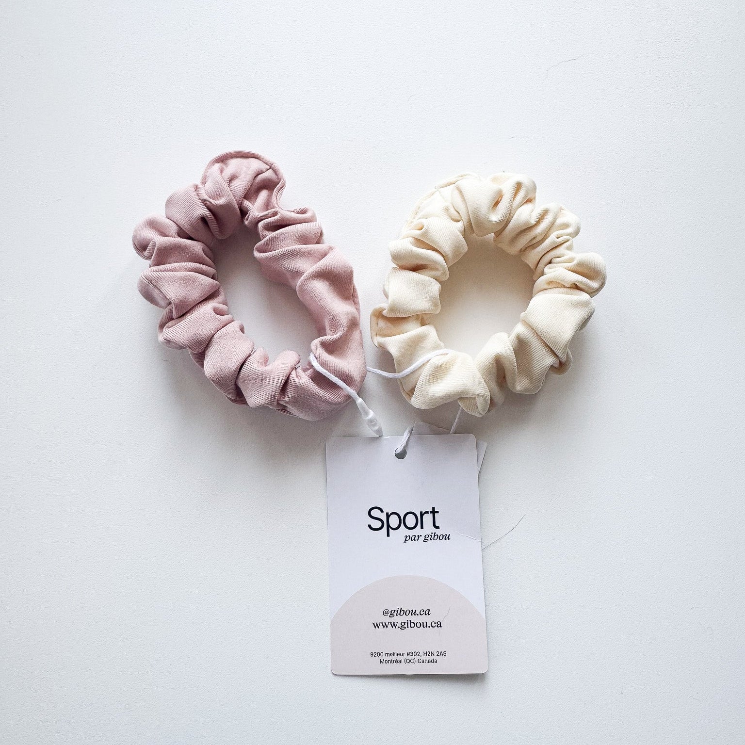 Technical Fabric Scrunchies Duo