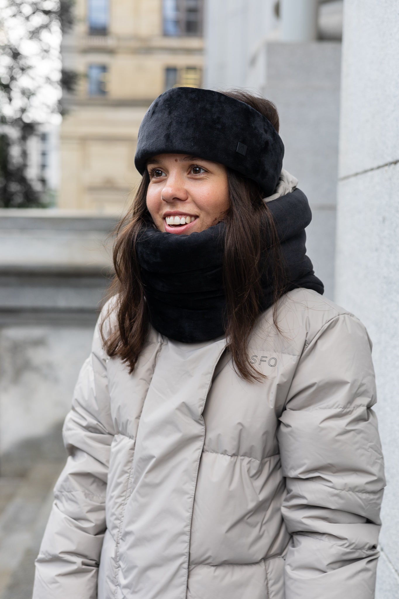 Imparfait - Bandeau rembourré velours doux