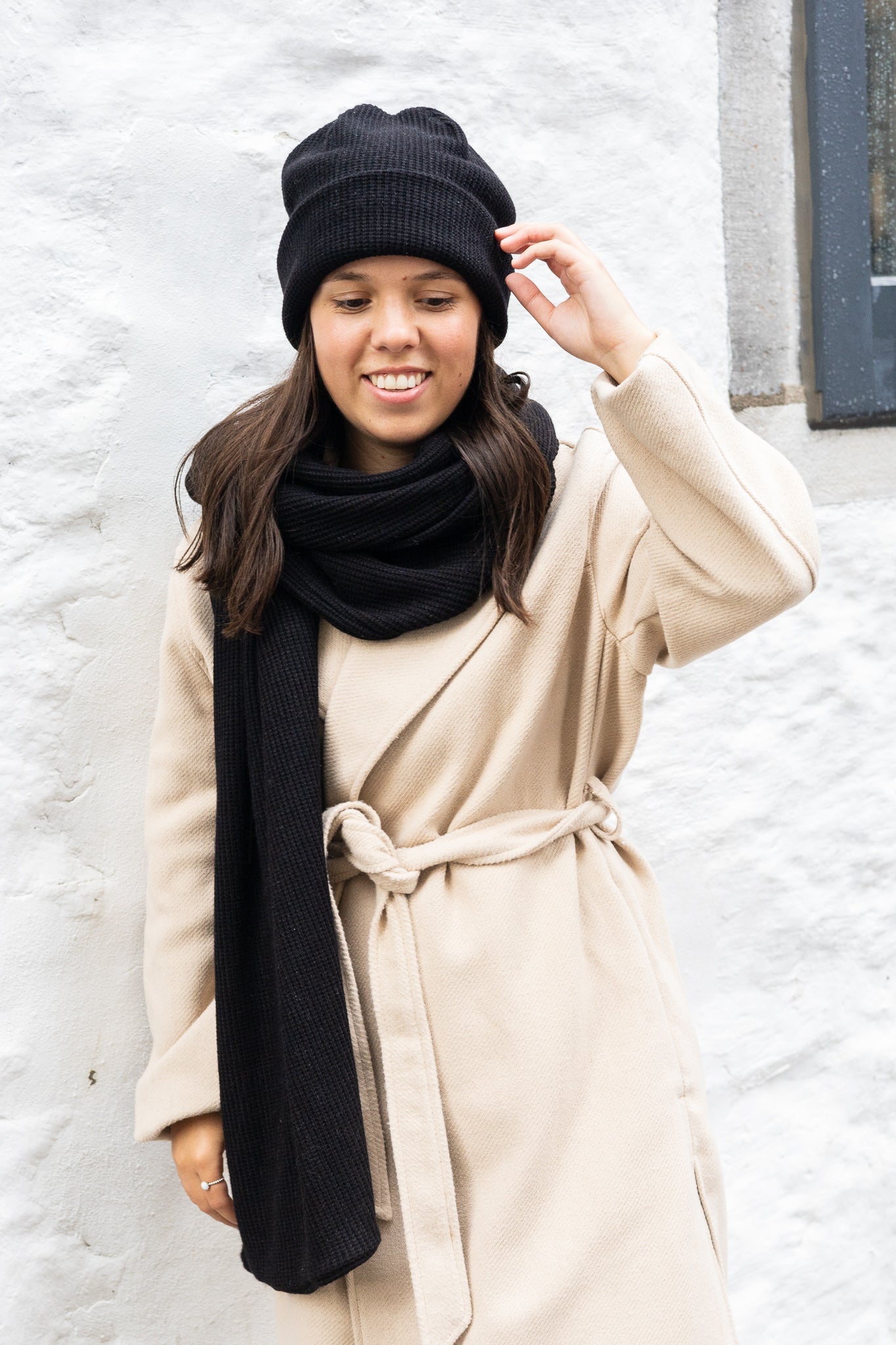 Échantillon - Tuque tous les jours noire pas de logo