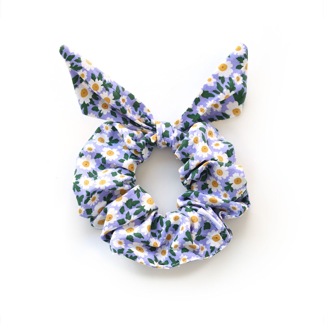 Chouchou imprimé bouclé