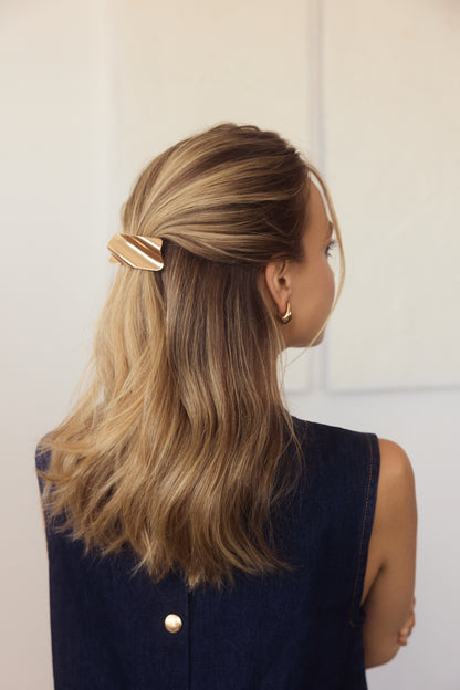Barrette à cheveux métallique Ludi