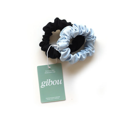 Technical Fabric Scrunchies Duo