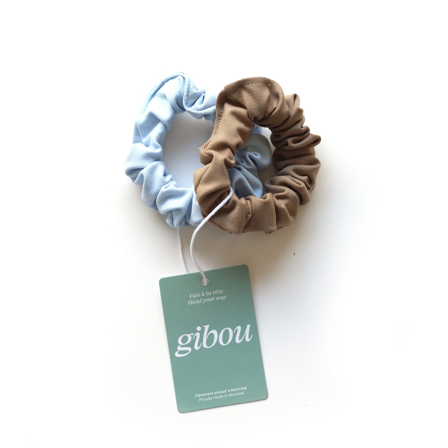 Technical Fabric Scrunchies Duo