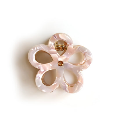 Small floral hair clip