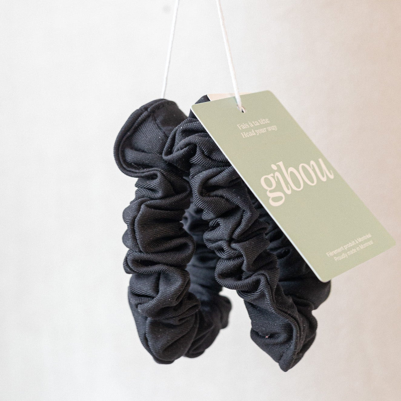 Technical Fabric Scrunchies Duo