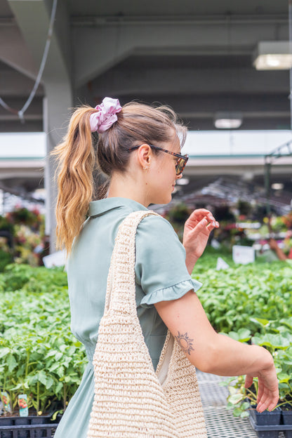 Certified Satin Large Scrunchie