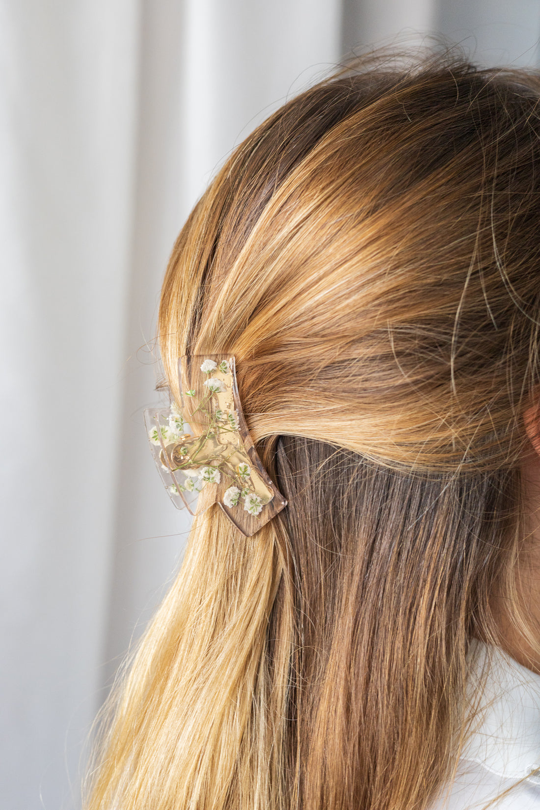 Dried Flower Claw Clip