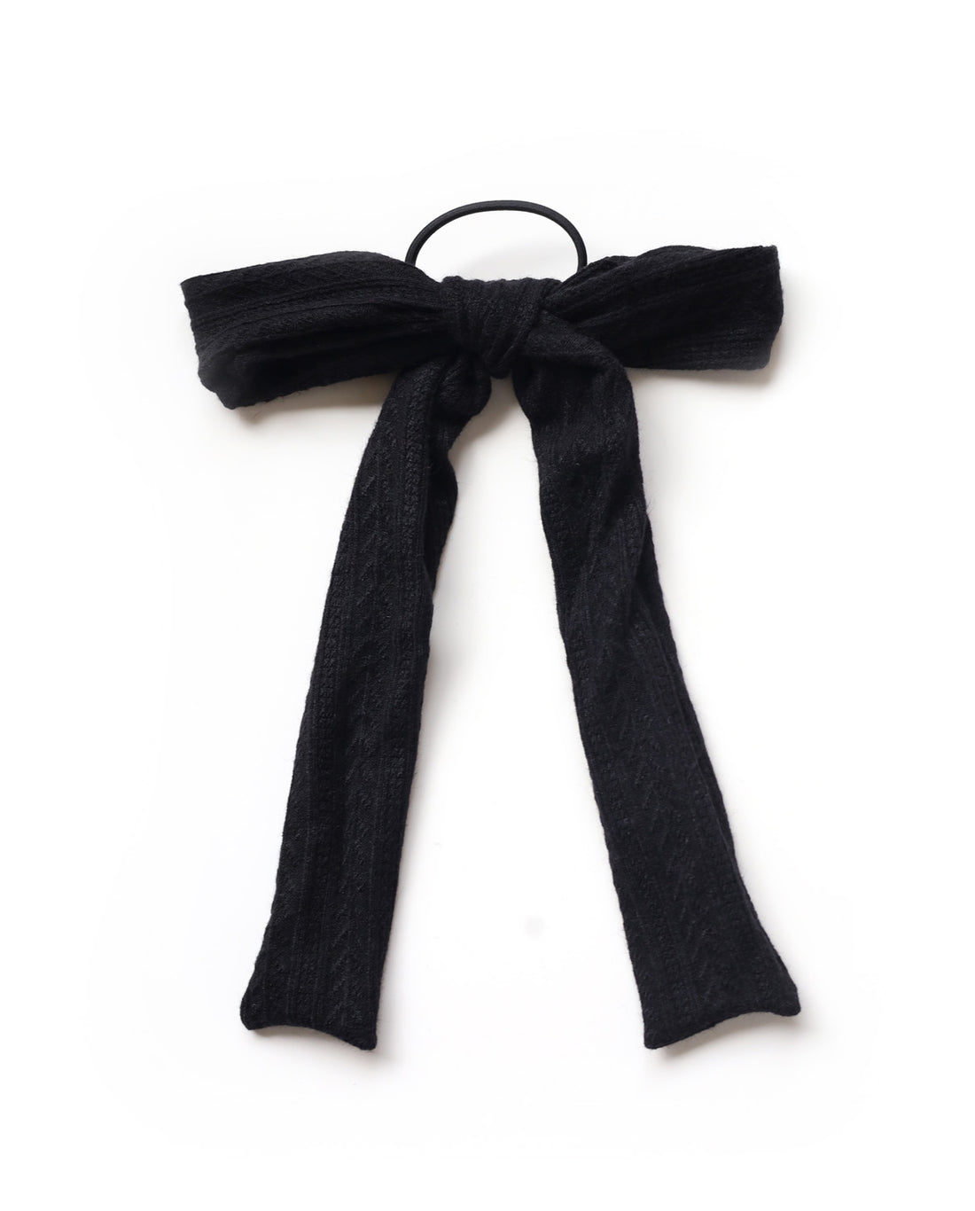 Boucle sur élastique avec tissus revalorisés