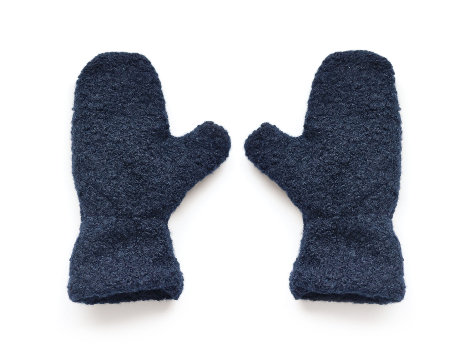 Mitaines en molletonné bouclé