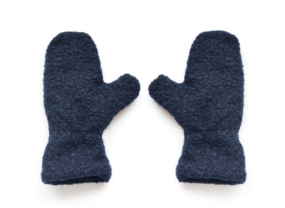 Mitaines en molletonné bouclé