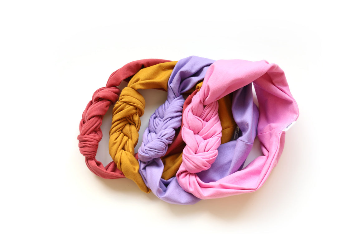 Bandeau 3 noeuds avec tissus revalorisés