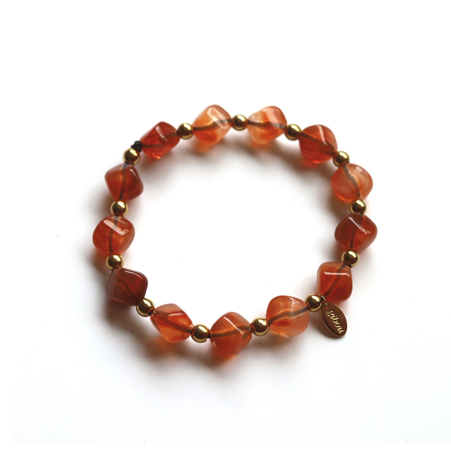 Beaded hair tie