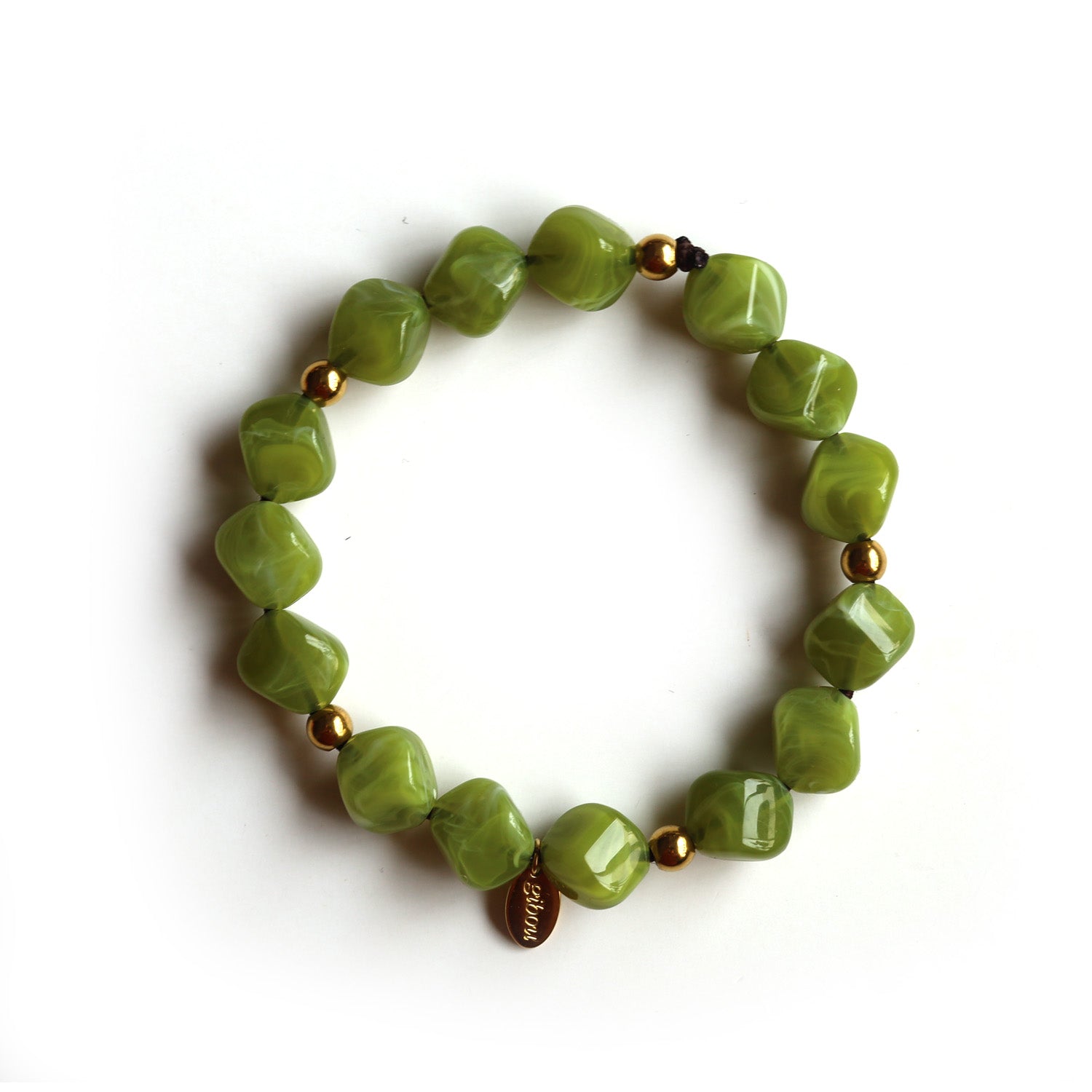 Beaded hair tie