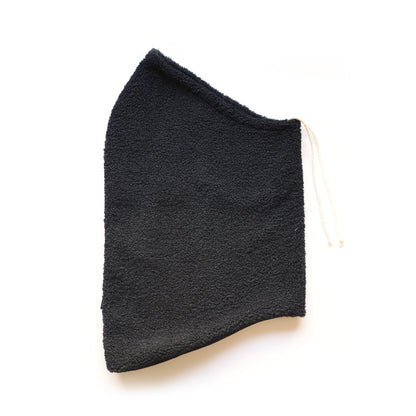 Reversible hooded fleece collar