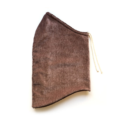 Reversible hooded fleece collar