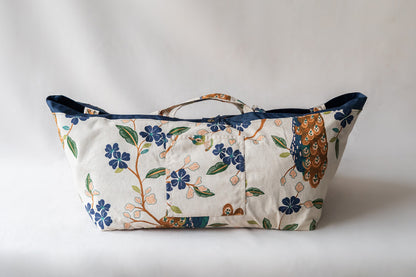 Extra large reversible tote bag