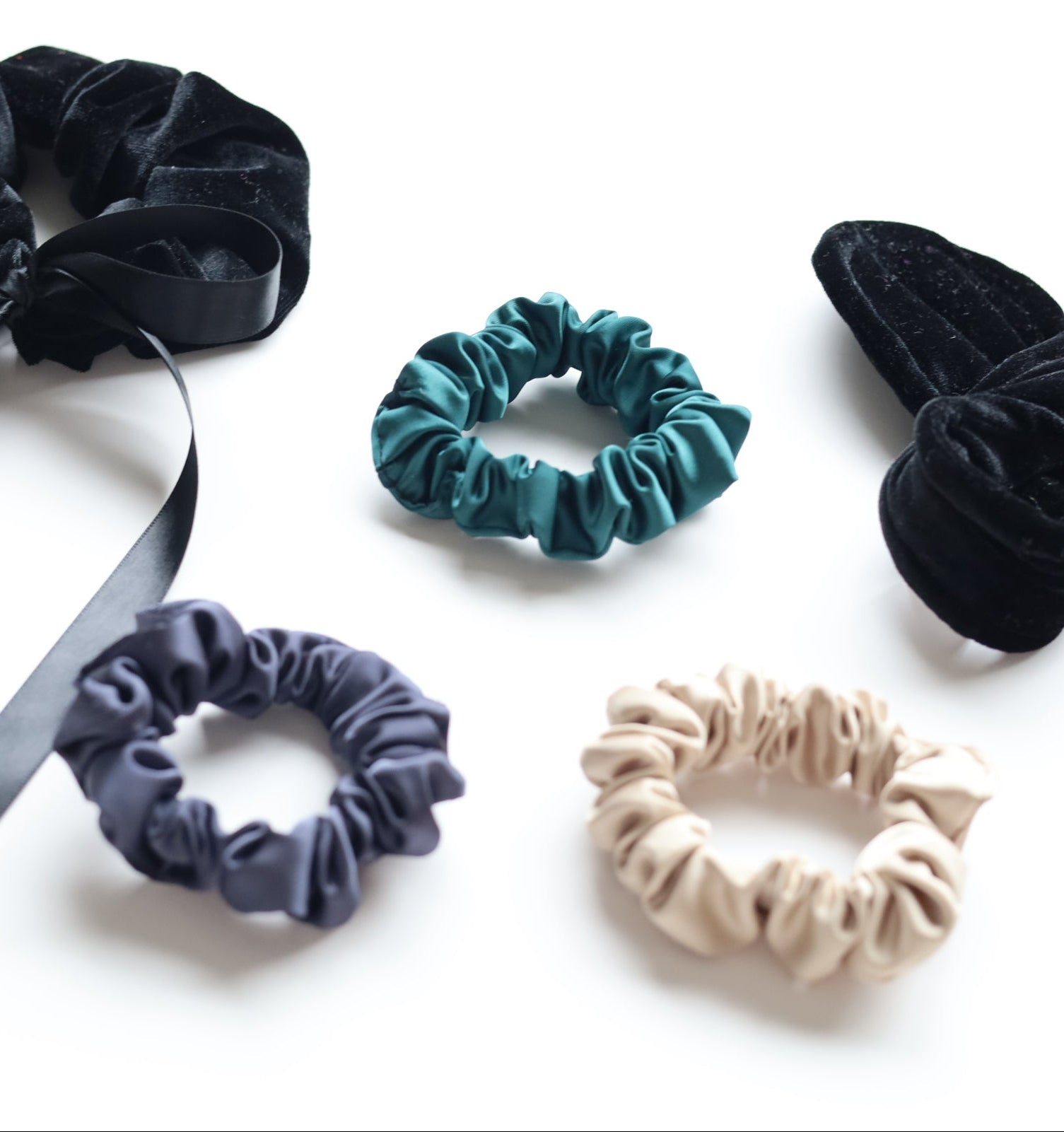 Mini chouchou en satin