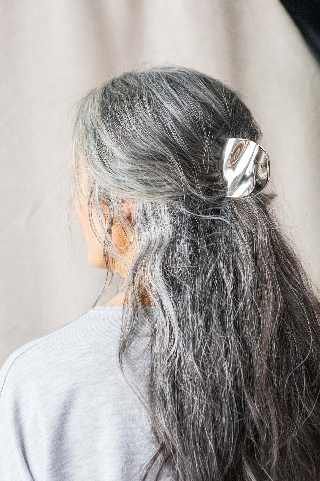 Imperfect - Ludi silver metal clip