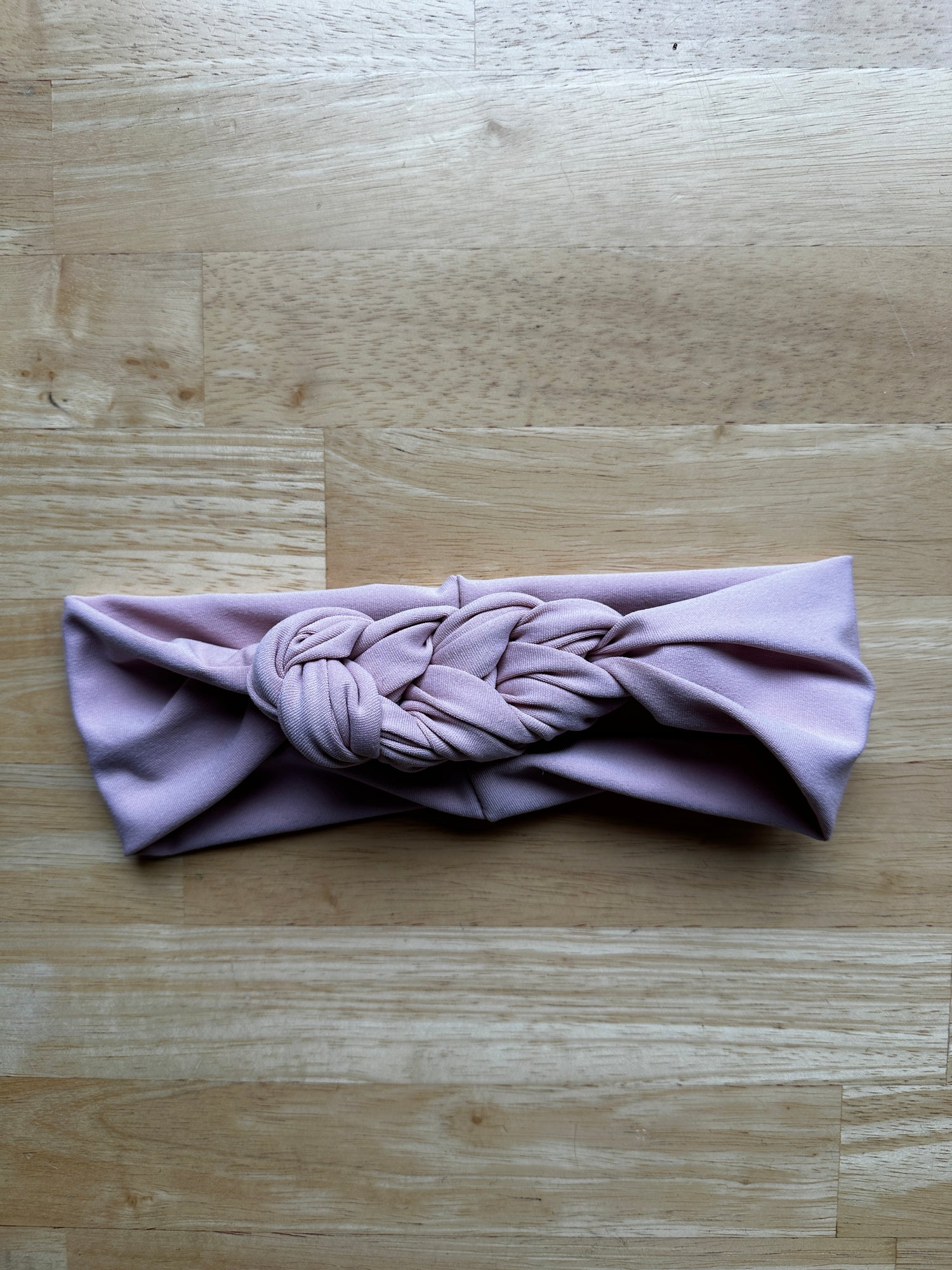 Imparfait - Bandeau 3 noeuds rose fraise