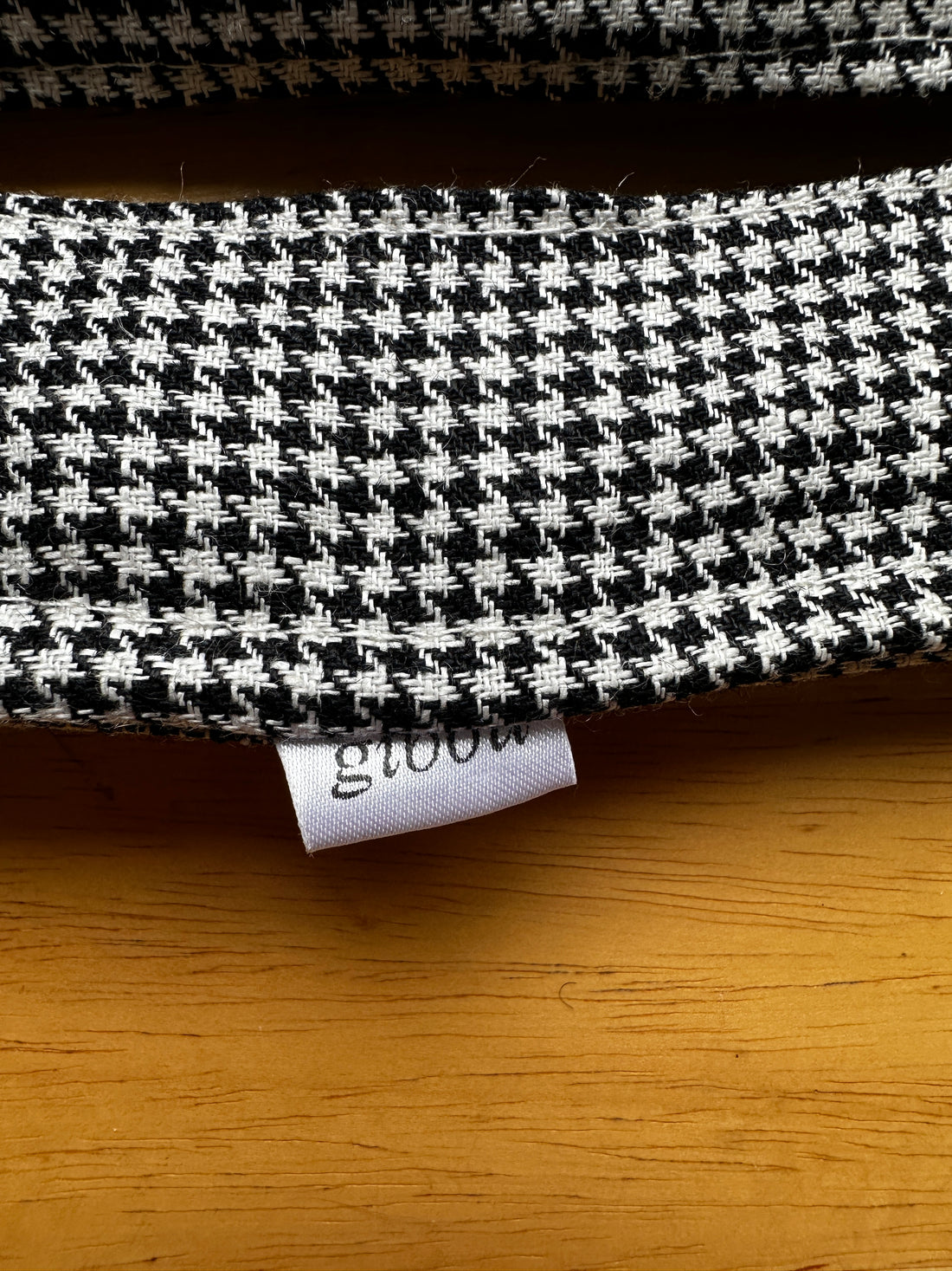 Imparfait - Chignon petit échiquier