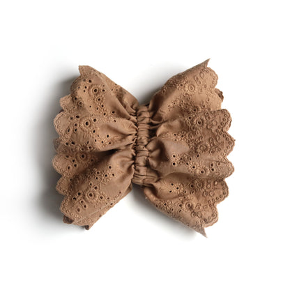 English Embroidery Scrunchie