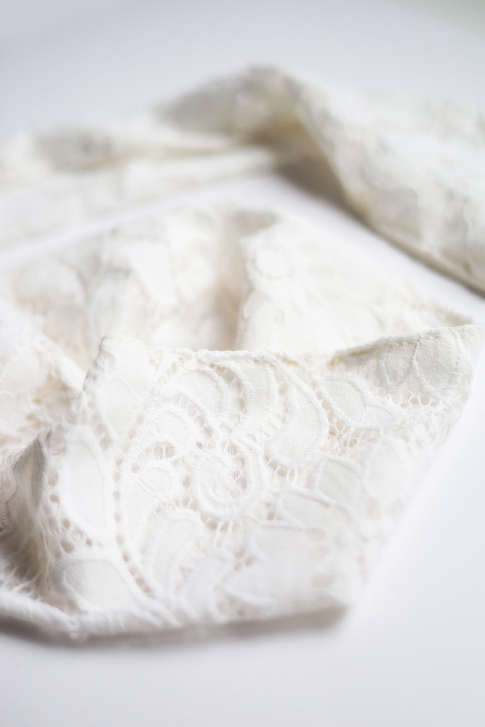 Lace headband scarf