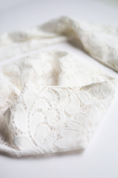 Lace headband scarf