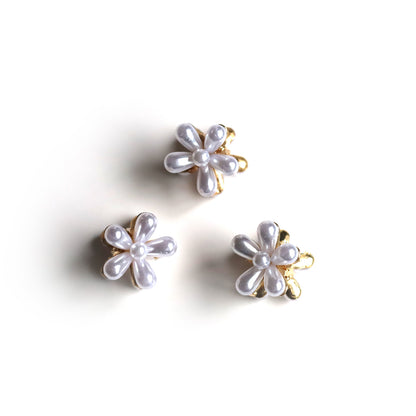 Ensemble 3 mini pinces marguerite