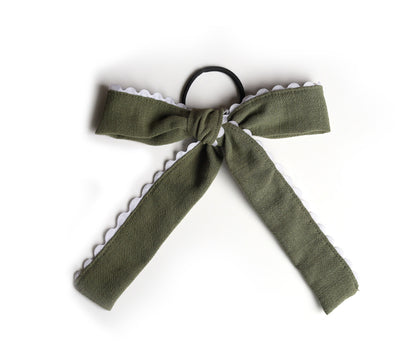Loop on elastic with trim
