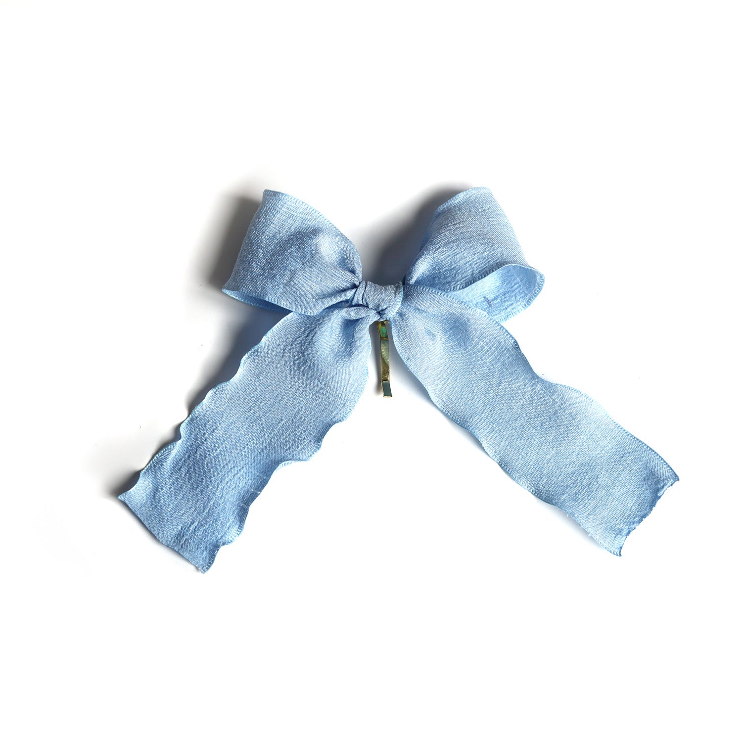 Ribbon loop on metal hook
