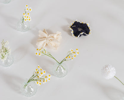English Embroidery Scrunchie
