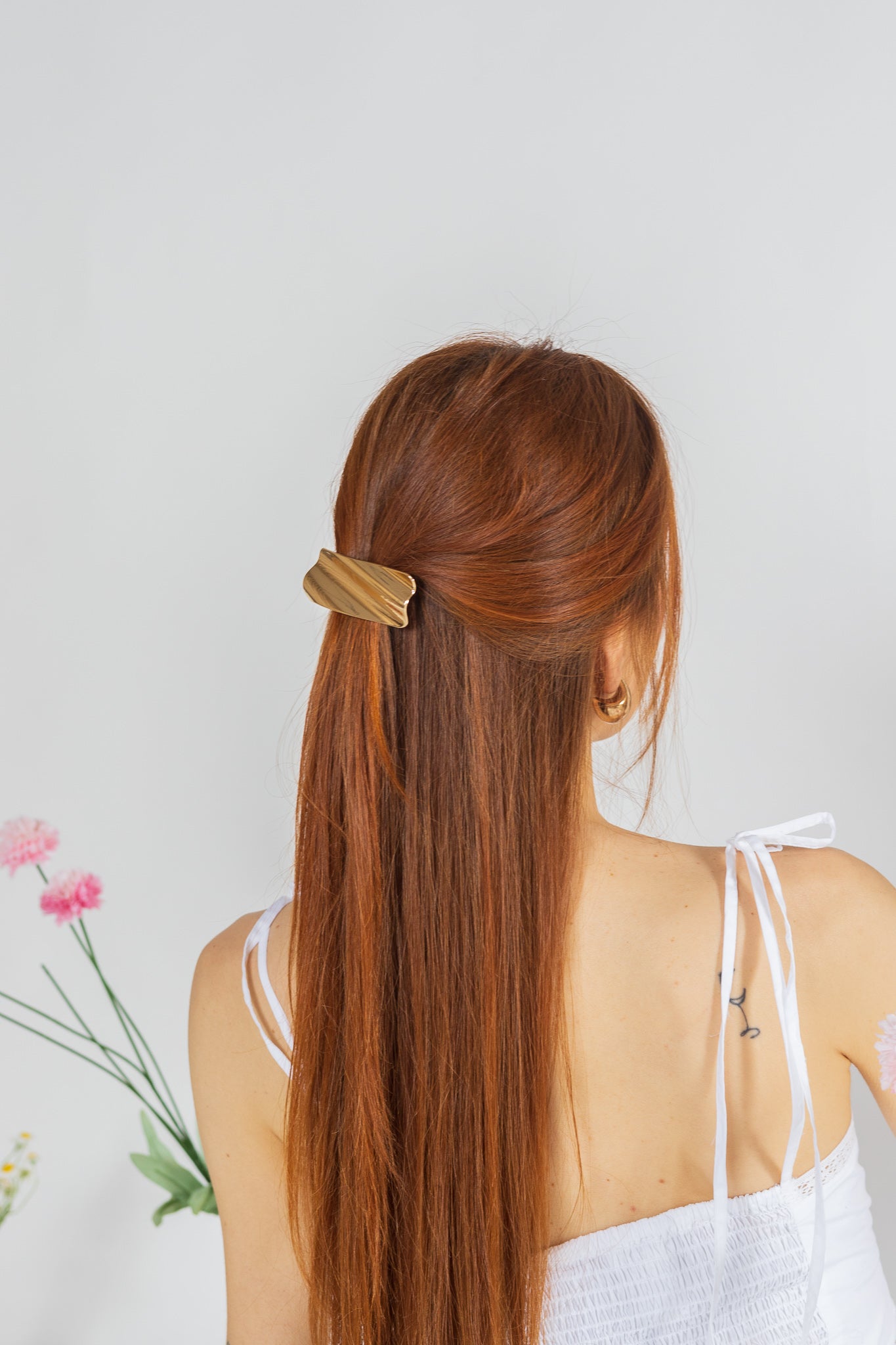 Ludi metallic hair clip