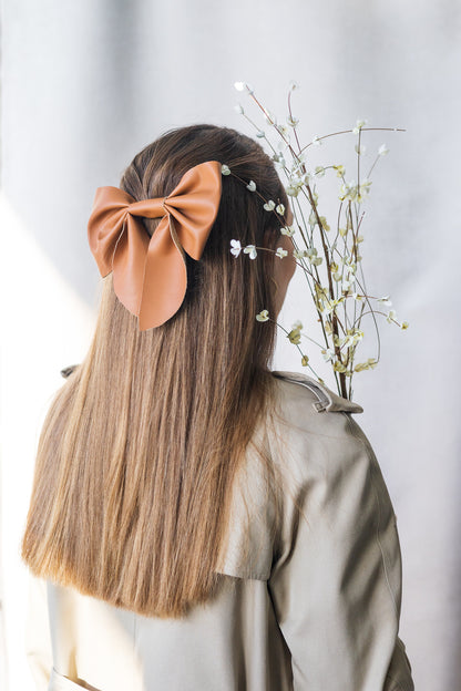 Boucle en cuir végan