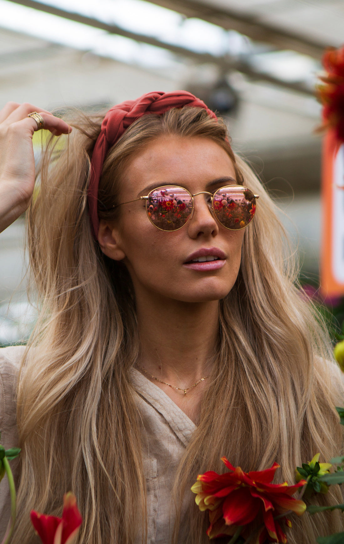 Bandeau 3 noeuds avec tissus revalorisés