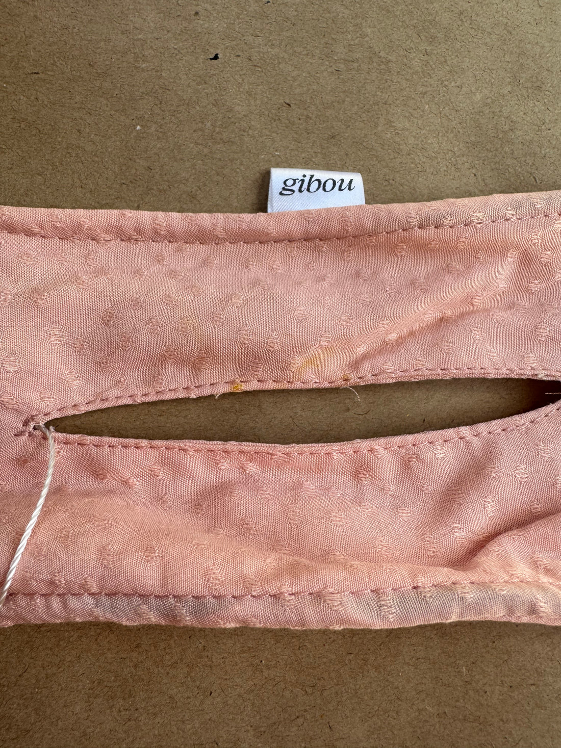 Imparfait - Chignon rose poudré