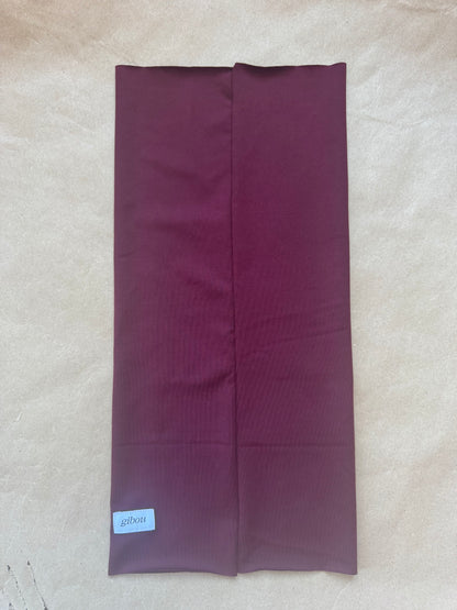 Imparfait - cache cou sport rouge betterave