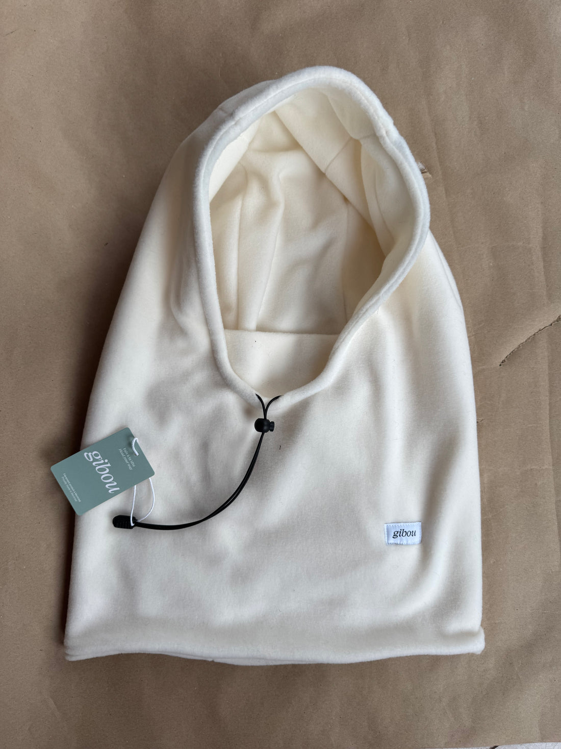 Imparfait - Cagoule sport crème (petite tache)