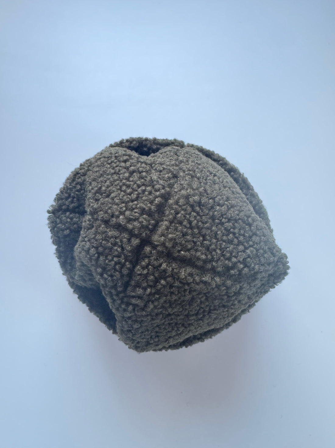 Échantillon- Tuque en sherpa vert