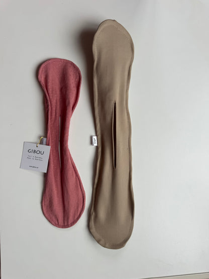 Échantillon - Accessoire à chignon jumbo beige