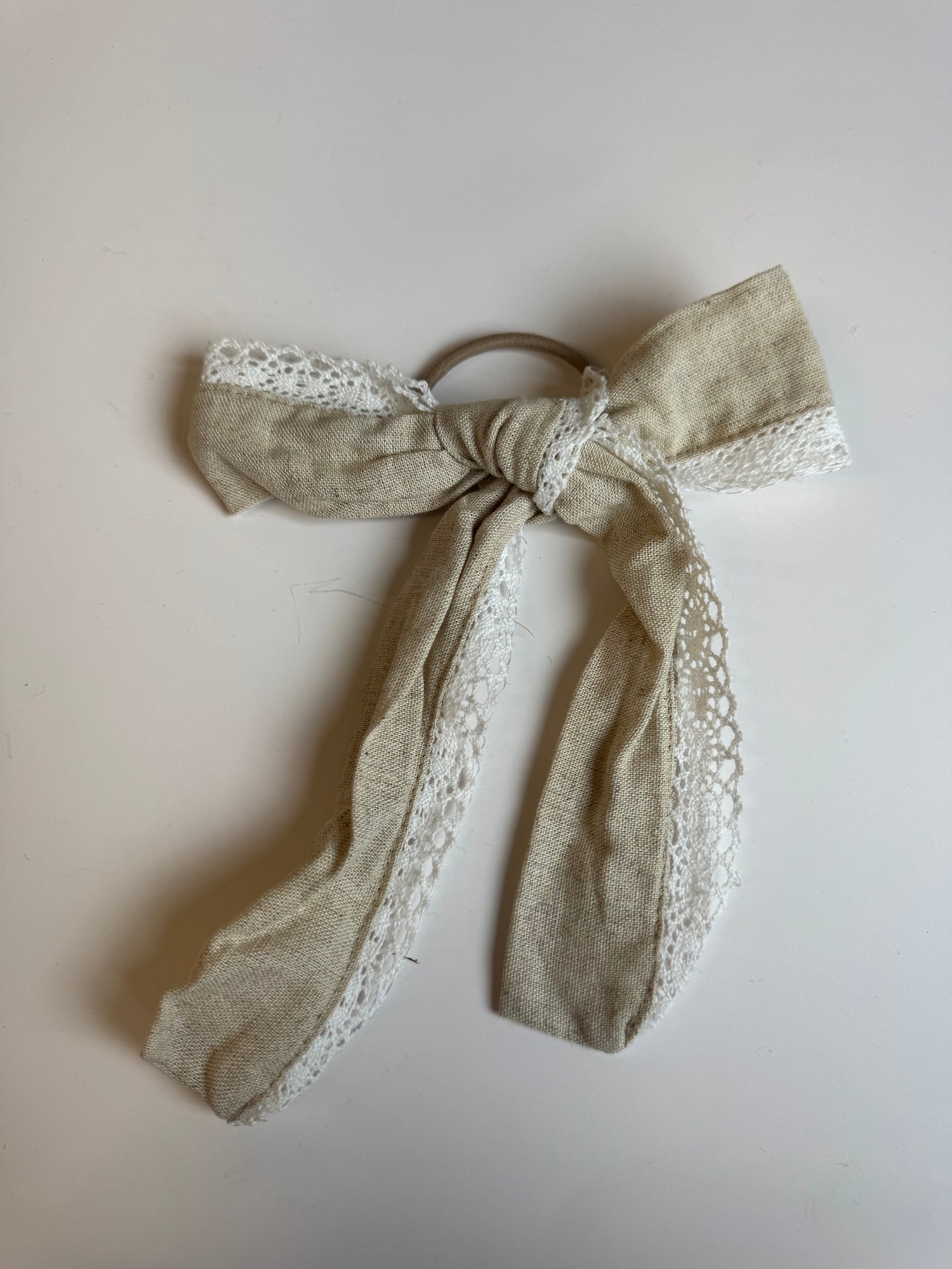 Échantillon - Boucle en lin plage