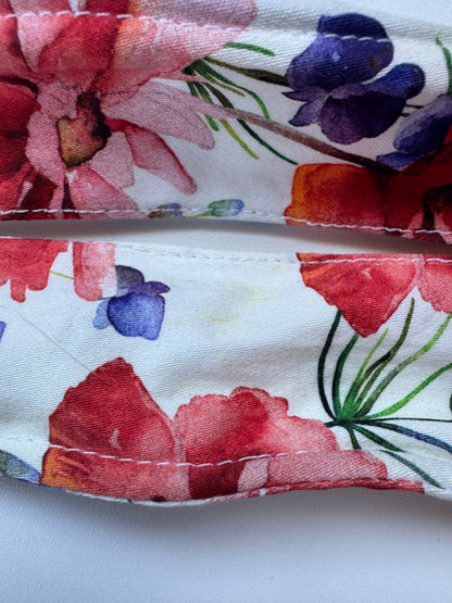 Échantillon - Accessoire à chignon floral blanc